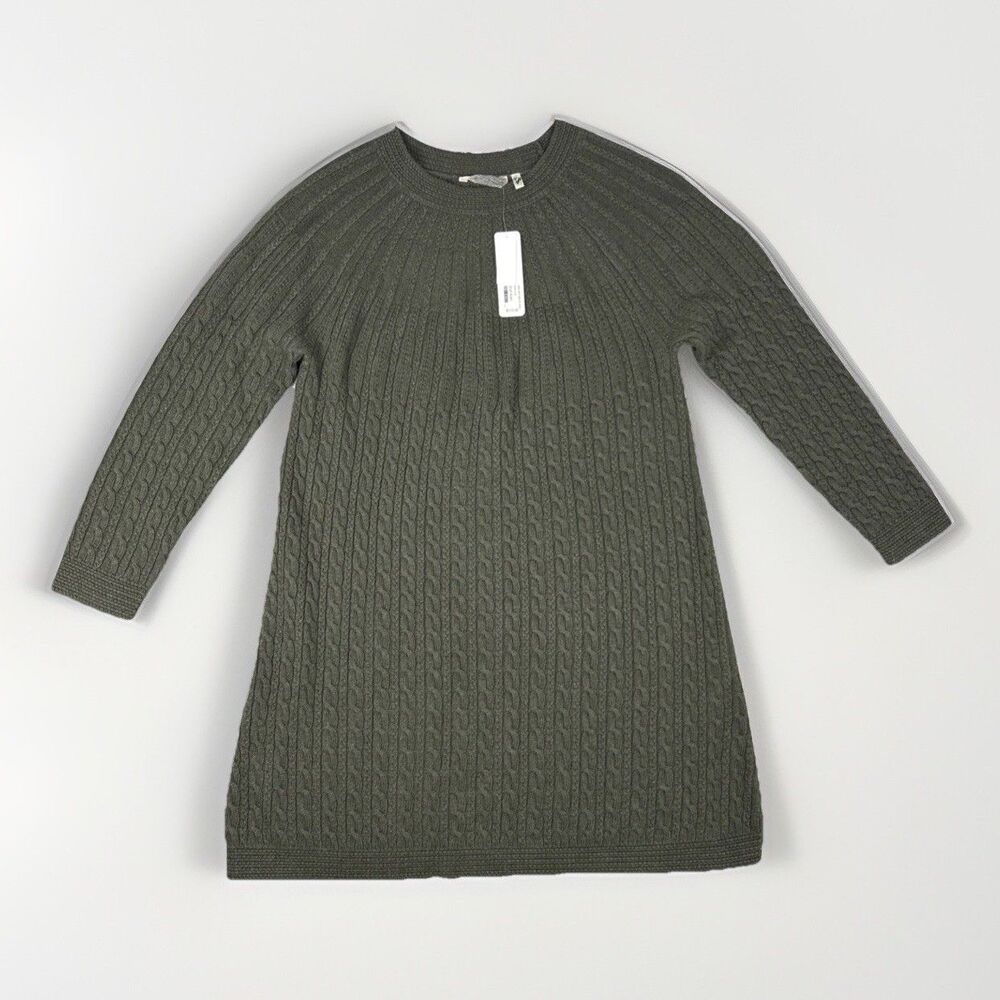 Soft Surroundings Large Cabin Creek Sweater Dress Cabincore Wool Cashmere Blend